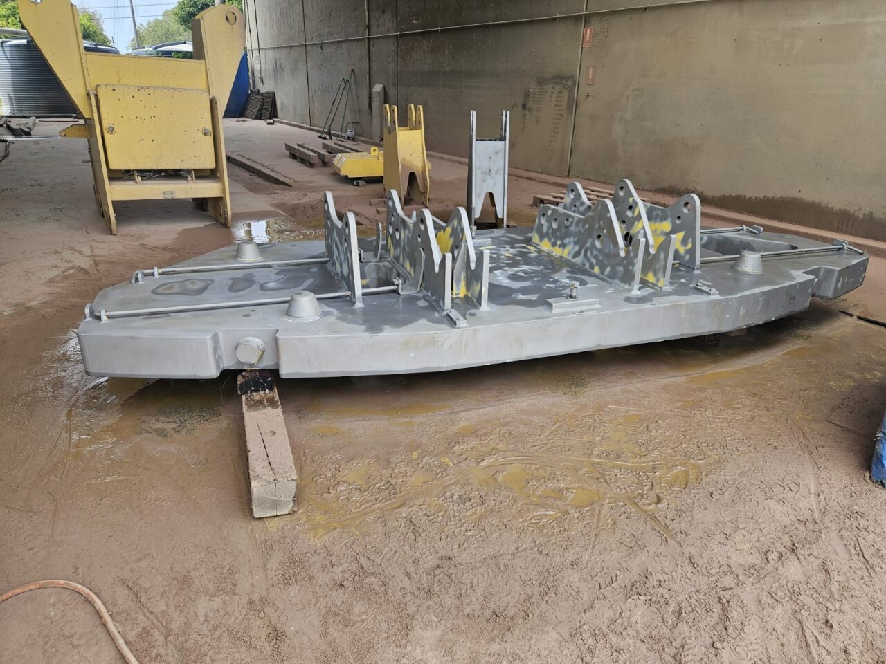 crane components during blast crane components during blast